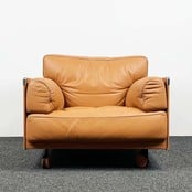 Poltrona Frau Club Fauteuil - Bruin