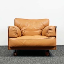 Poltrona Frau Club Fauteuil - Bruin
