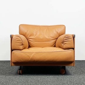 Poltrona Frau Club Fauteuil - Bruin