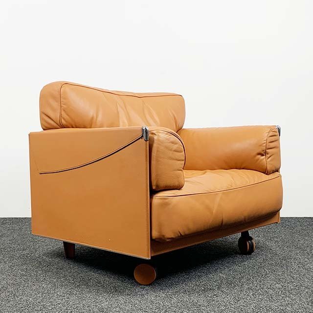Poltrona Frau Club Fauteuil - Bruin
