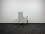 [SET] 4 Verrijdbare Stoel Wit