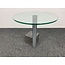 Lamers Kantoormeubelen HK Metaform Design Bijzettafel | Glas - Natuursteen