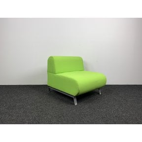 Groene Stoffen Bank - 72 x 80 x 80 cm