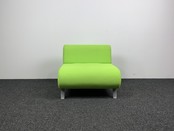 Groene Stoffen Bank - 72 x 80 x 80 cm