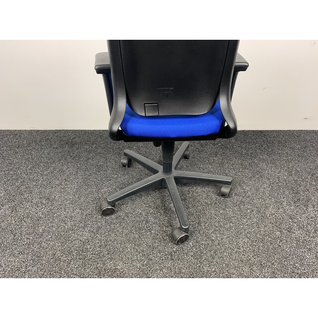 Ahrend 230 Bureaustoel Lage Rug Blauw Nieuw Gestoffeerd Ahrend 230 Bureaustoel Lage Rug Blauw Nieuw Gestoffeerd