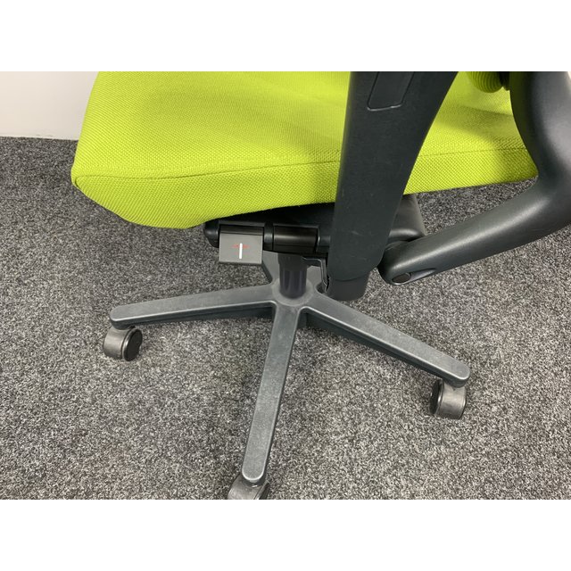 Ahrend 230 Bureaustoel Lage Rug Groen Nieuw Gestoffeerd
