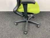 Ahrend 230 Bureaustoel Lage Rug Groen Nieuw Gestoffeerd