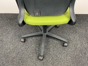 Ahrend 230 Bureaustoel Lage Rug Groen Nieuw Gestoffeerd