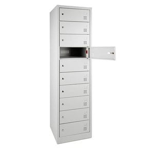 Laptopkast met 220 Volt Laadstation