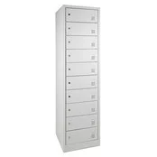 Laptopkast incl. Stroomvoorziening - 10 Deurs | 180 x 50 x 50 cm