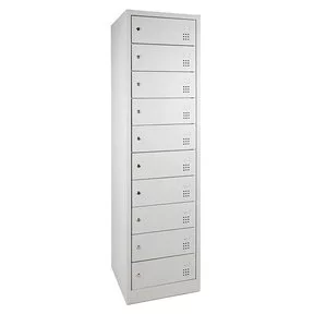 Laptopkast incl. Stroomvoorziening - 10 Deurs | 180 x 50 x 50 cm