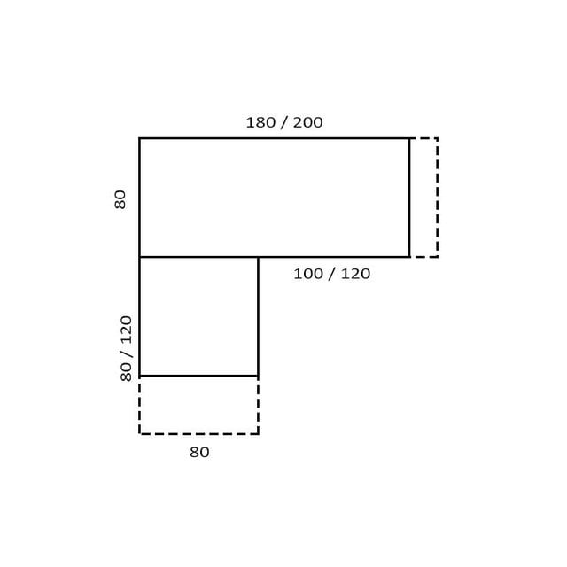 Zit-Sta Hoekbureau Ergo - 200 x 200 cm | NEN/NPR Genormeerd Zit-Sta Hoekbureau Ergo - 200 x 200 cm | NEN/NPR Genormeerd