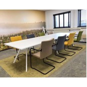 Rechte Vergadertafel Bridge - 12 tot 16 Personen