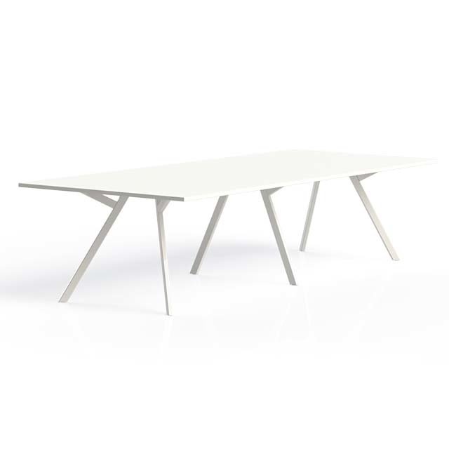 Rechte Vergadertafel Bridge - 12 tot 16 Personen