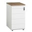 Lamers Kantoormeubelen  Ladeblok Staand - 4 Laden | 76 x 42,5 x 60 cm
