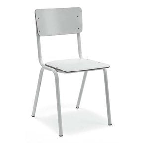 Witte Houten Schoolstoel - White Series