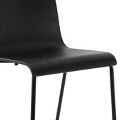 Houten Stoel Curve - Black Series Houten Stoel Curve - Black Series