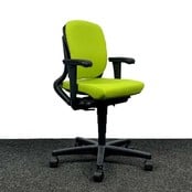 Ahrend 230 Bureaustoel Lage Rug Groen Nieuw Gestoffeerd