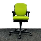 Ahrend 230 Bureaustoel Lage Rug Groen Nieuw Gestoffeerd