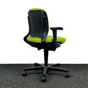 Ahrend 230 Bureaustoel Lage Rug Groen Nieuw Gestoffeerd