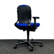 Ahrend 230 Bureaustoel Lage Rug Blauw Nieuw Gestoffeerd Ahrend 230 Bureaustoel Lage Rug Blauw Nieuw Gestoffeerd