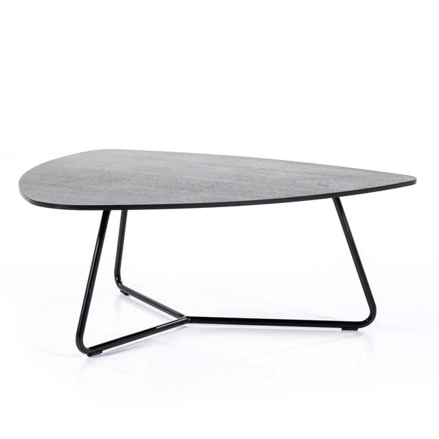 Bijzettafel Carré - Zwart