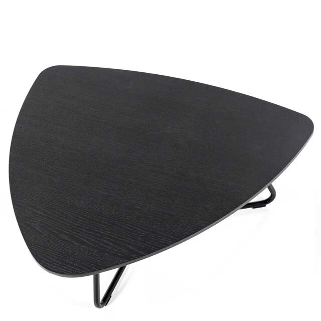 Bijzettafel Carré - Zwart