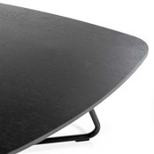 Bijzettafel Carré - Zwart