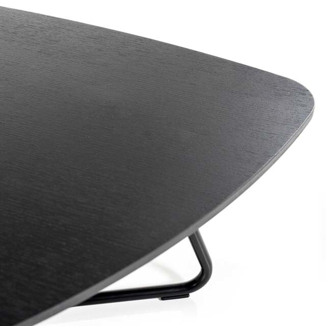 Bijzettafel Carré - Zwart