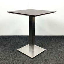 Bijzettafel met Vierkant Houten Blad