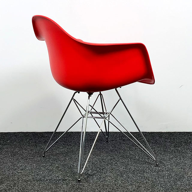 Kuipstoel Rood - Kunststof Zitting