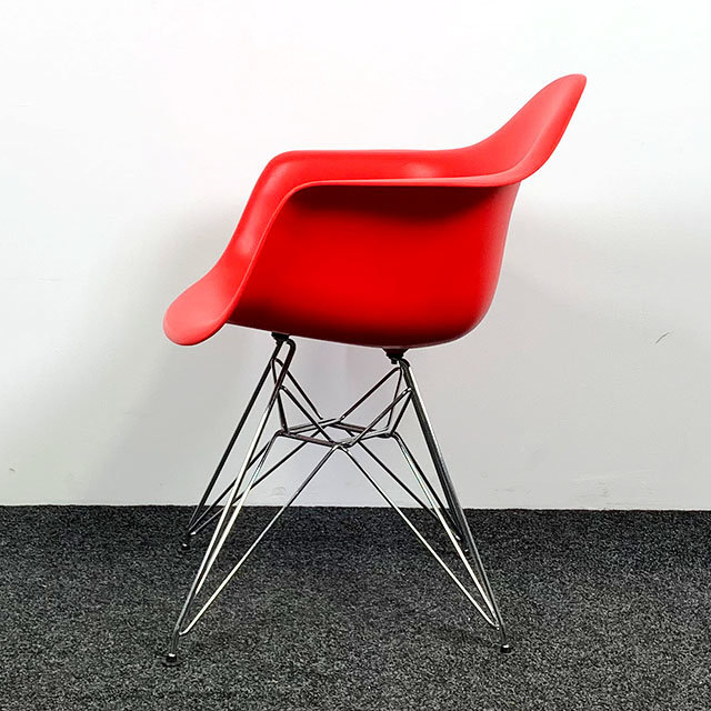 Kuipstoel Rood - Kunststof Zitting