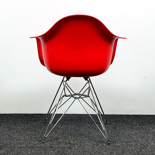 Kuipstoel Rood - Kunststof Zitting