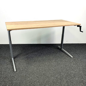 Ahrend 500 Slingerbureau - Grijs Onderstel | 160 x 80 cm