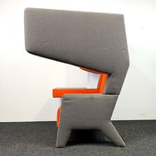 Prooff EarChair Fauteuil - Grijs/Oranje Prooff EarChair Fauteuil - Grijs/Oranje