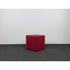 Roels Poef Meneer Janssen Roze Stof