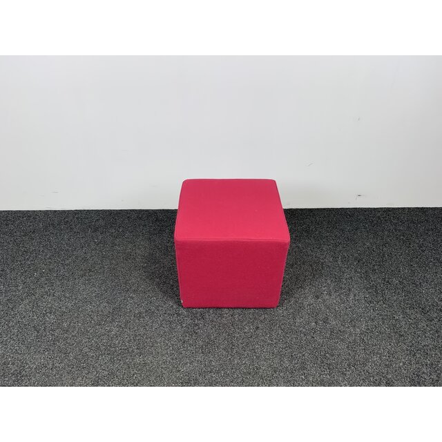 Roels Poef Meneer Janssen Roze Stof Roels Poef Meneer Janssen Roze Stof