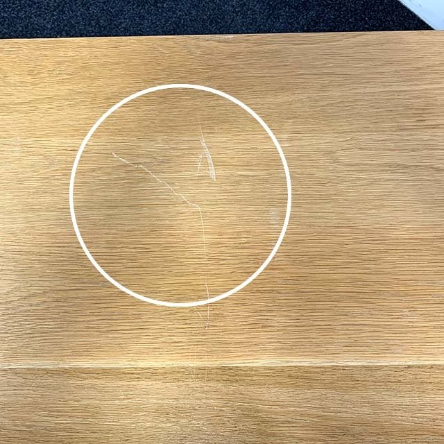 Houten Boerentafel - 79 x 250 x 79,5 cm Houten Boerentafel - 79 x 250 x 79,5 cm