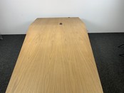 Industriële tafel Bootvormig Blad