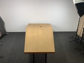 Industriële tafel Bootvormig Blad