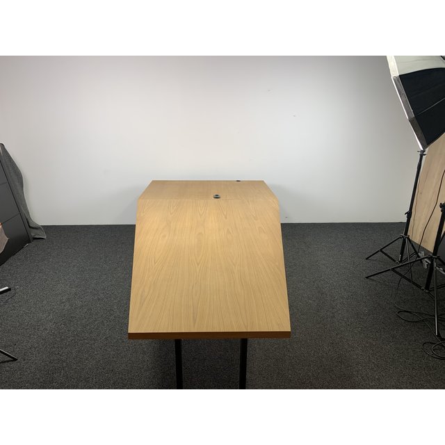 Industriële tafel Bootvormig Blad