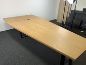 Industriële tafel Bootvormig Blad
