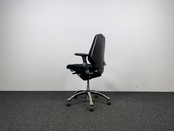 RH Logic Bureaustoel 300 - Zwart/Créme wit Voetkruis