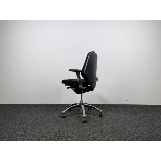 RH Logic Bureaustoel 300 - Zwart/Créme wit Voetkruis