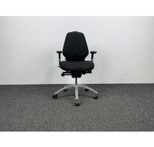 RH Logic Bureaustoel 300 - Zwart RH Logic Bureaustoel 300 - Zwart - Aluminium voetkruis