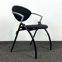 Vepa Alpine Vergaderstoel -Zwart | Nieuw Gestoffeerd