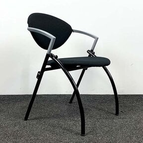 Vepa Alpine Vergaderstoel -Zwart | Nieuw Gestoffeerd