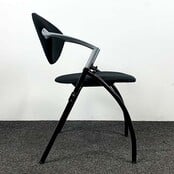 Vepa Alpine Vergaderstoel -Zwart | Nieuw Gestoffeerd