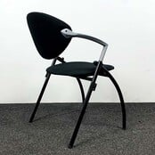 Vepa Alpine Vergaderstoel -Zwart | Nieuw Gestoffeerd