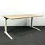 Ahrend Ahrend Essa Bureau Knop Verstelbaar - Wit Onderstel | 160 x 80 cm